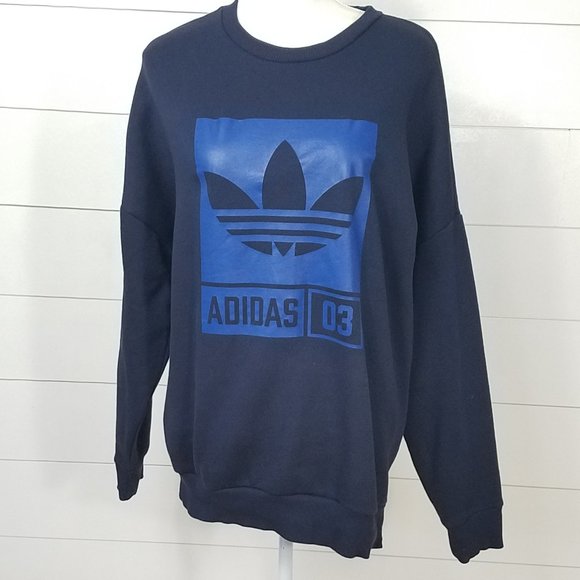 adidas side zip sweatshirt